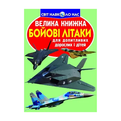 Зображення Велика книжка. Бойові літаки