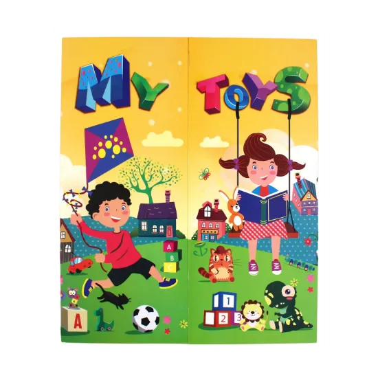 Зображення My Toys / Мої іграшки. Лепбук