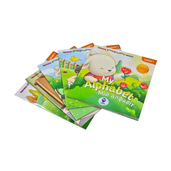 Зображення Англійська з Бреді. Level 1 (комплект з 5 книг)